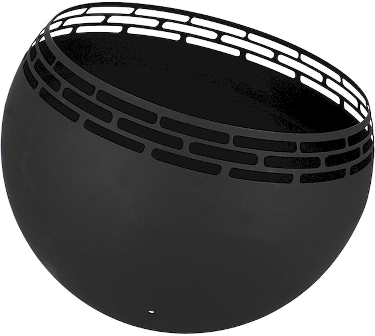 Esschert Design vuurkorf strepen - Zwart