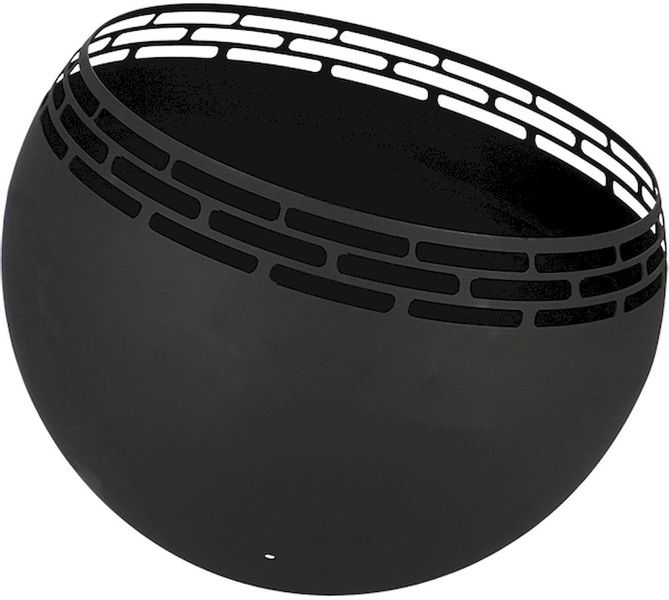 Esschert Design vuurkorf strepen - Zwart