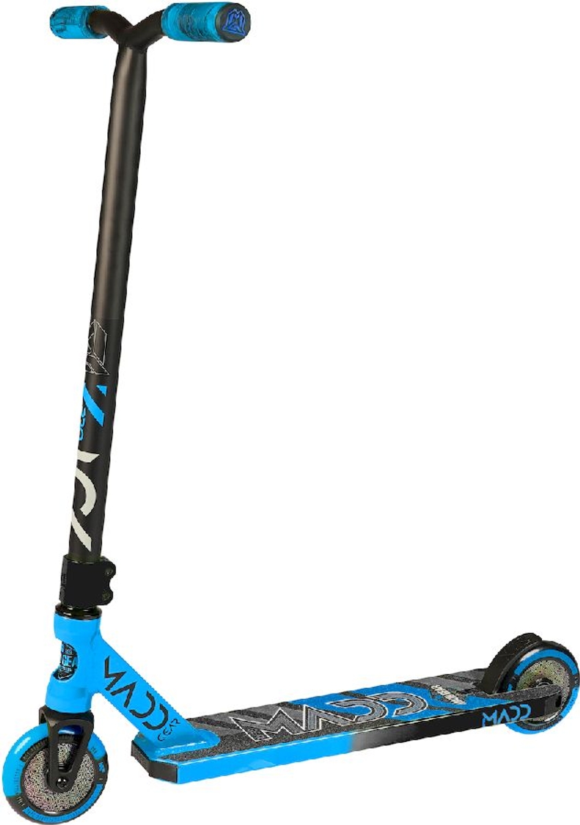 Madd Gear Kick Pro stuntstep - Blauw/Zwart