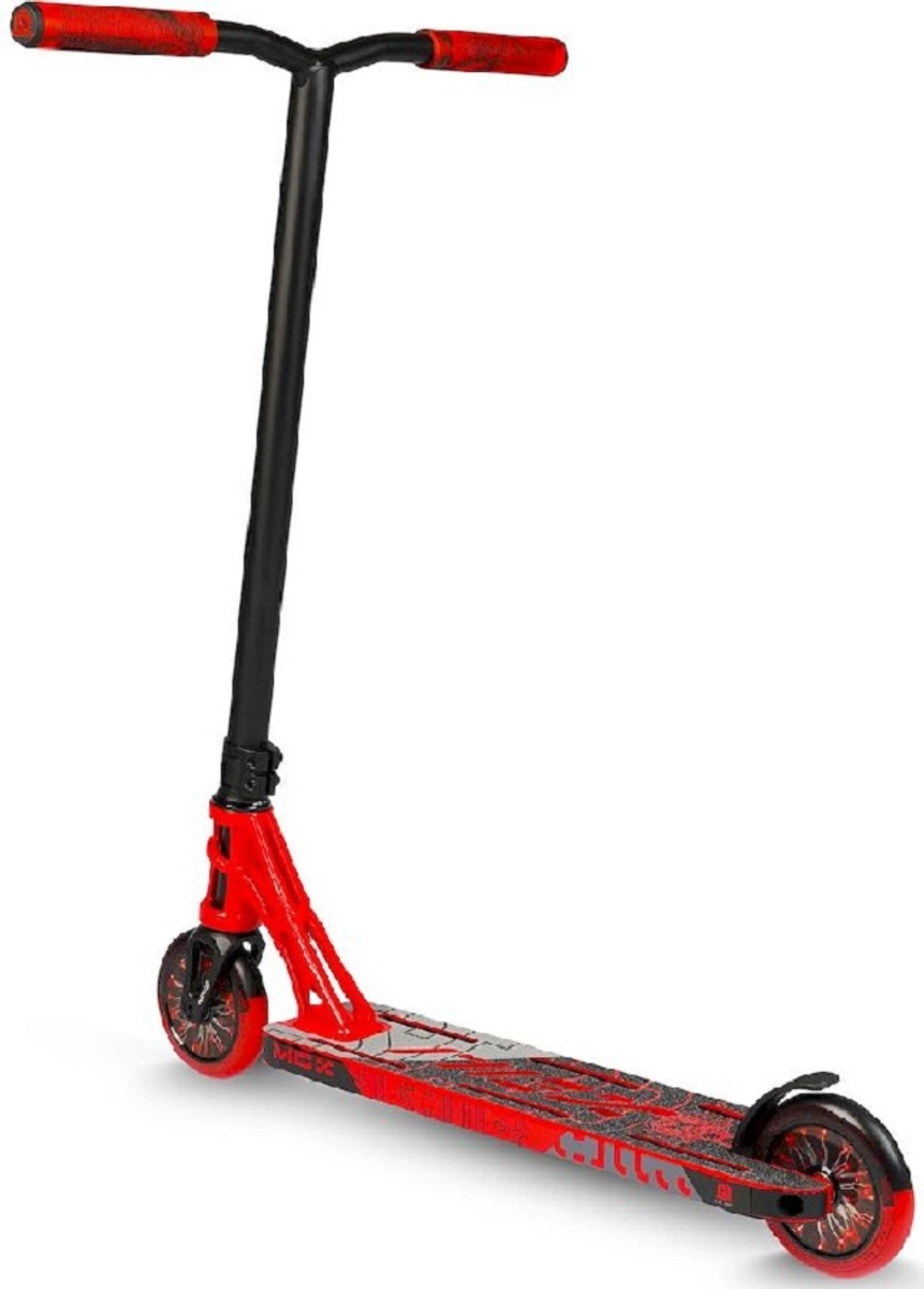 Madd Gear MGX Pro stuntstep - Zwart/Rood