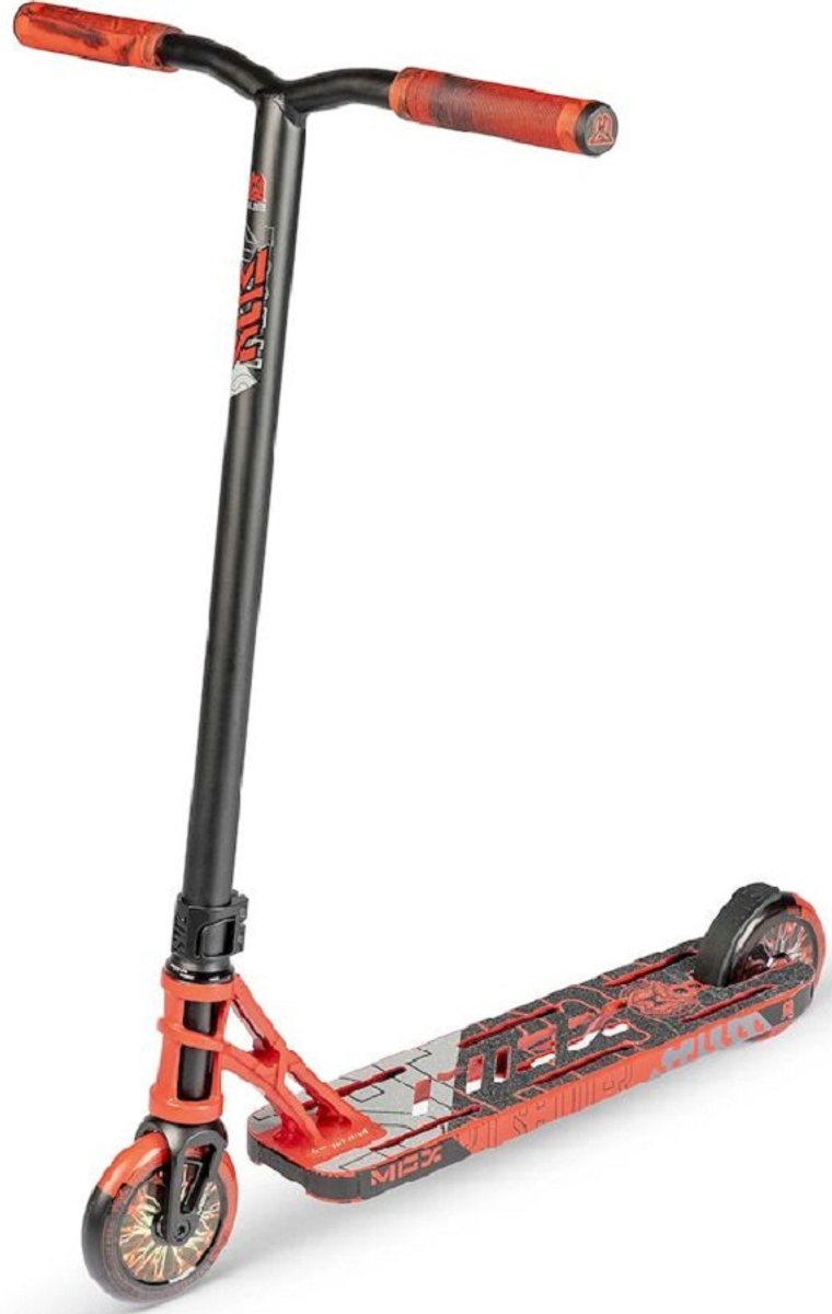 Madd Gear MGX Pro stuntstep - Zwart/Rood