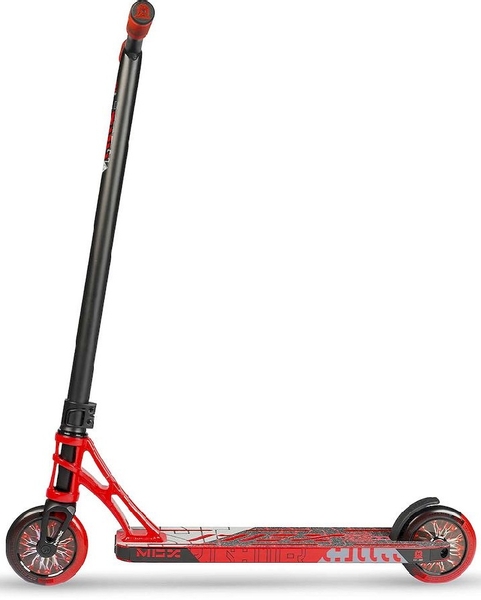 Madd Gear MGX Pro stuntstep - Zwart/Rood