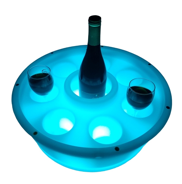 W'eau Drijvende spa bar met ledverlichting