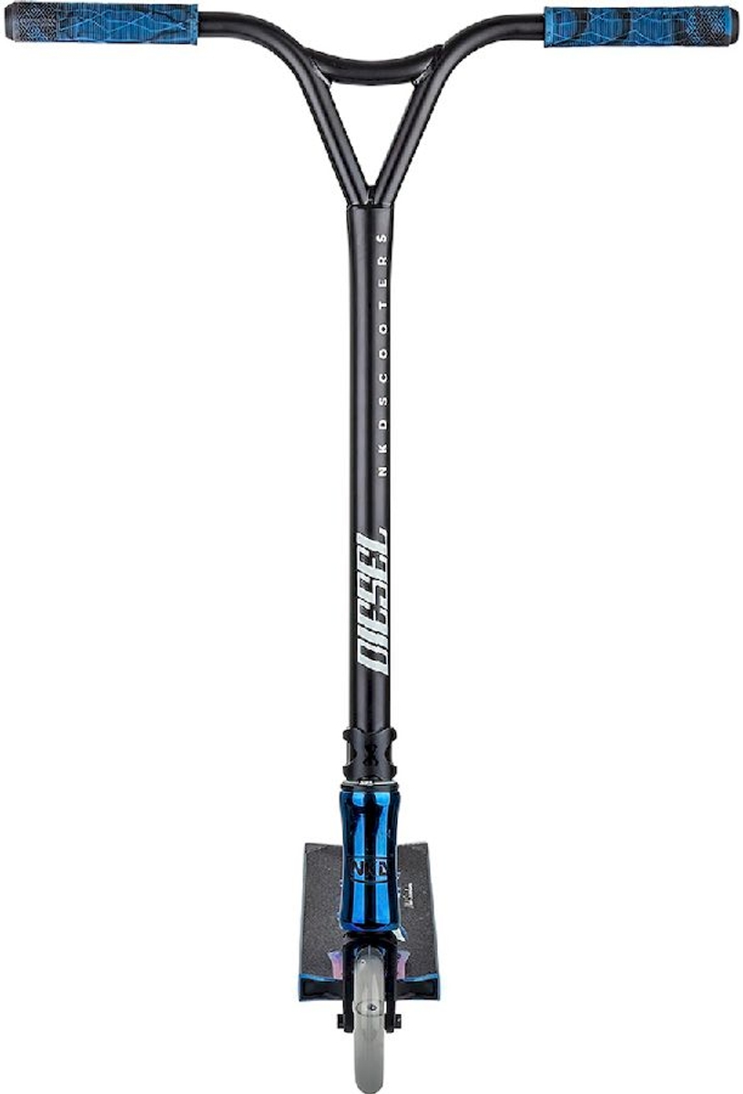 NKD Diesel stuntstep - Zwart/Blauw