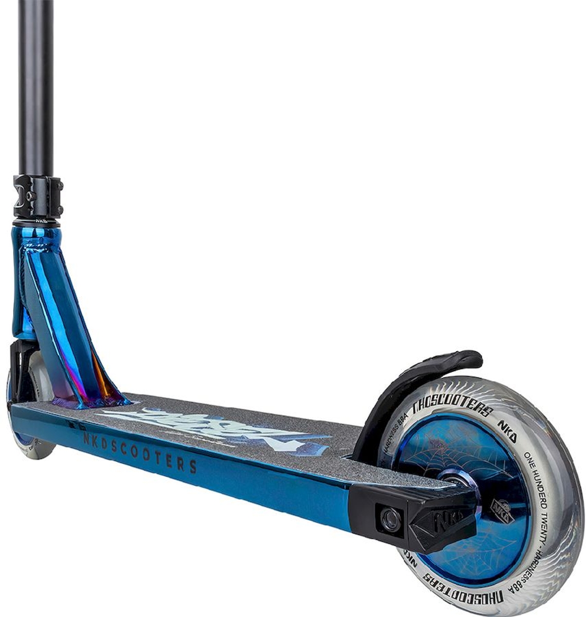 NKD Diesel stuntstep - Zwart/Blauw