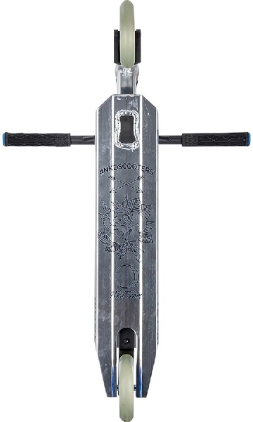 NKD Team stuntstep - Zwart/Blauw