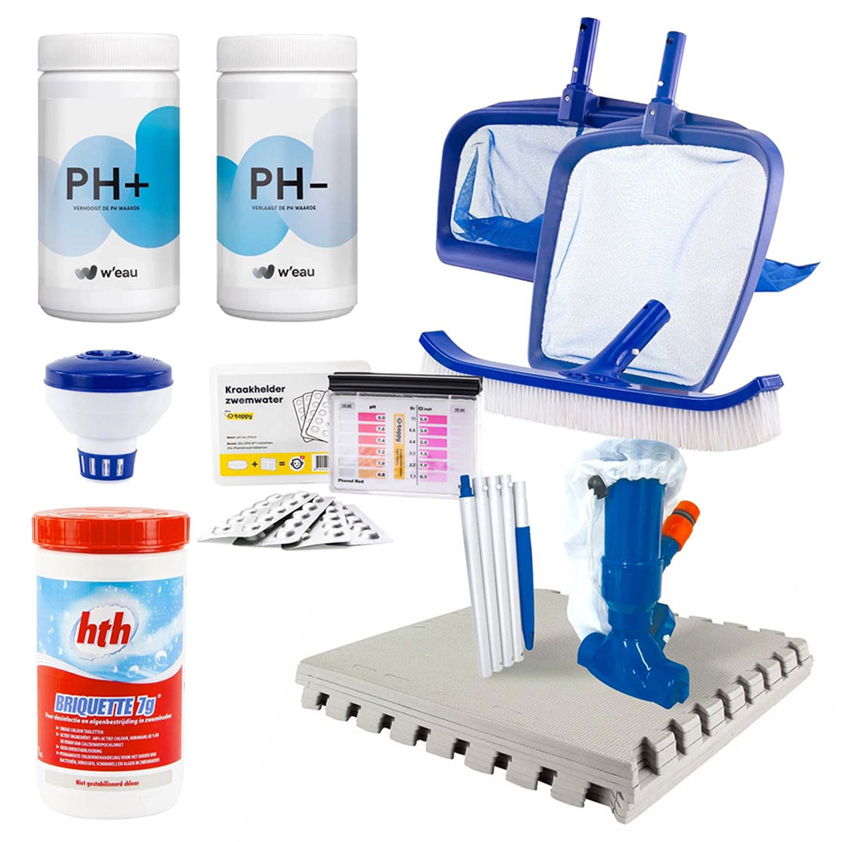 Toppy Professionele startset voor opzetzwembaden