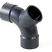 Brijvoer Y-stuk 63mm staand