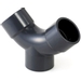 Brijvoer Y-stuk 63mm vooraanzicht