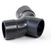 Brijvoer Y-stuk 63mm liggend