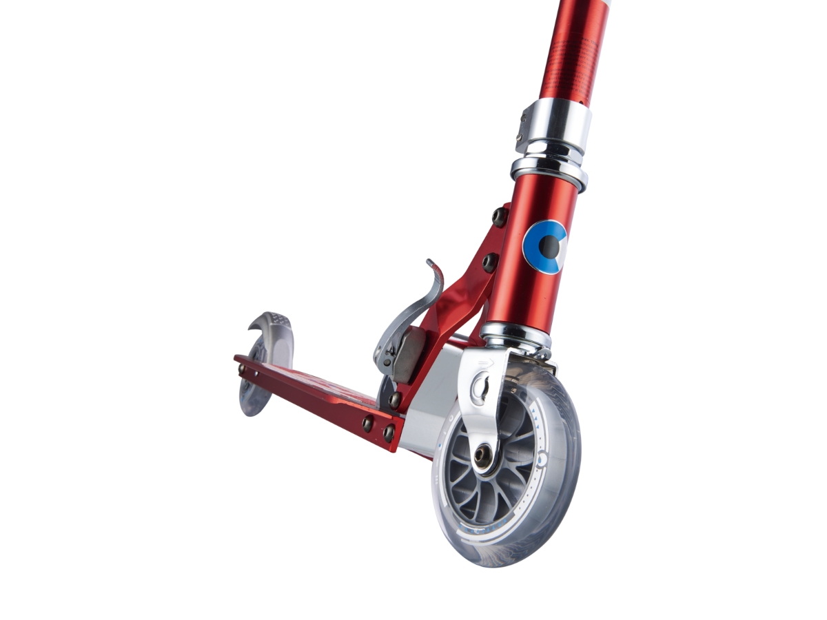 Micro Sprite retro strepen step - Rood