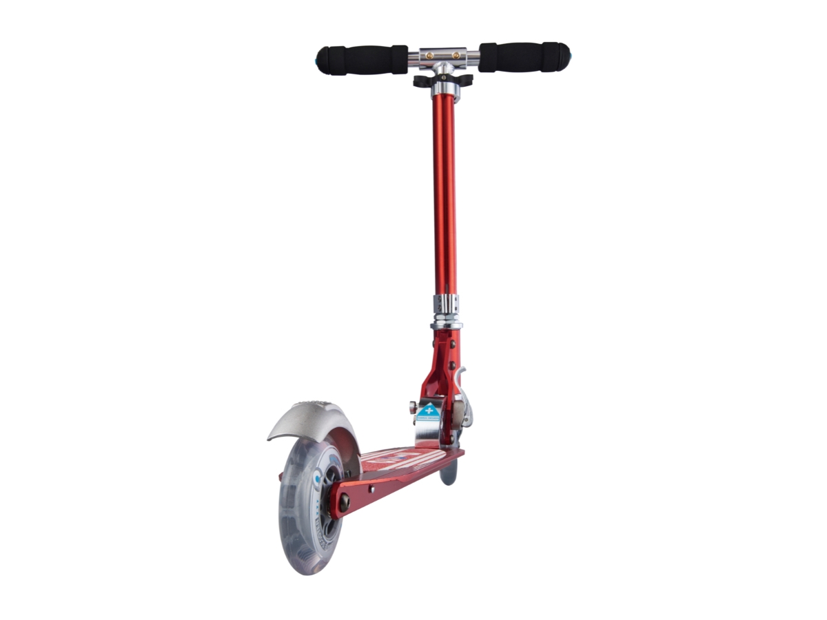 Micro Sprite retro strepen step - Rood