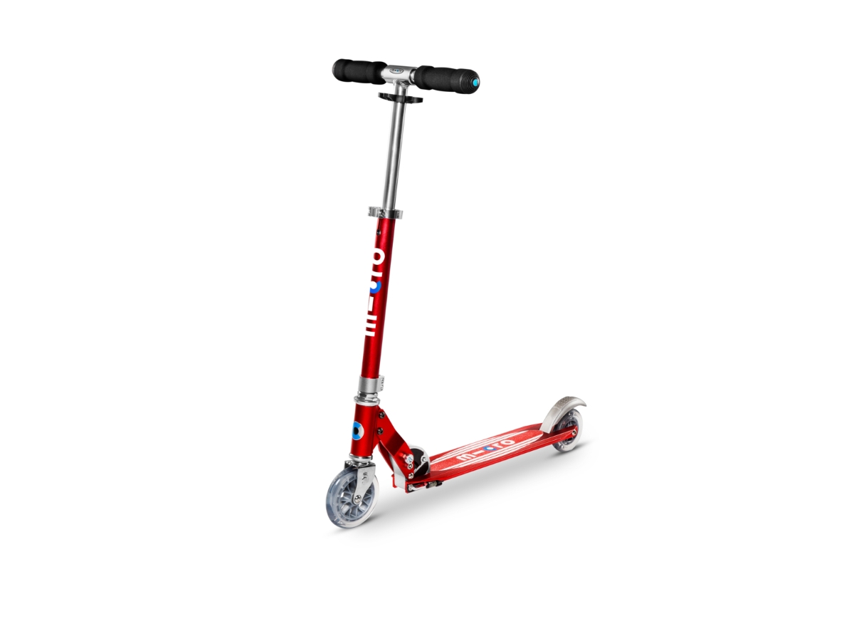 Micro Sprite retro strepen step - Rood