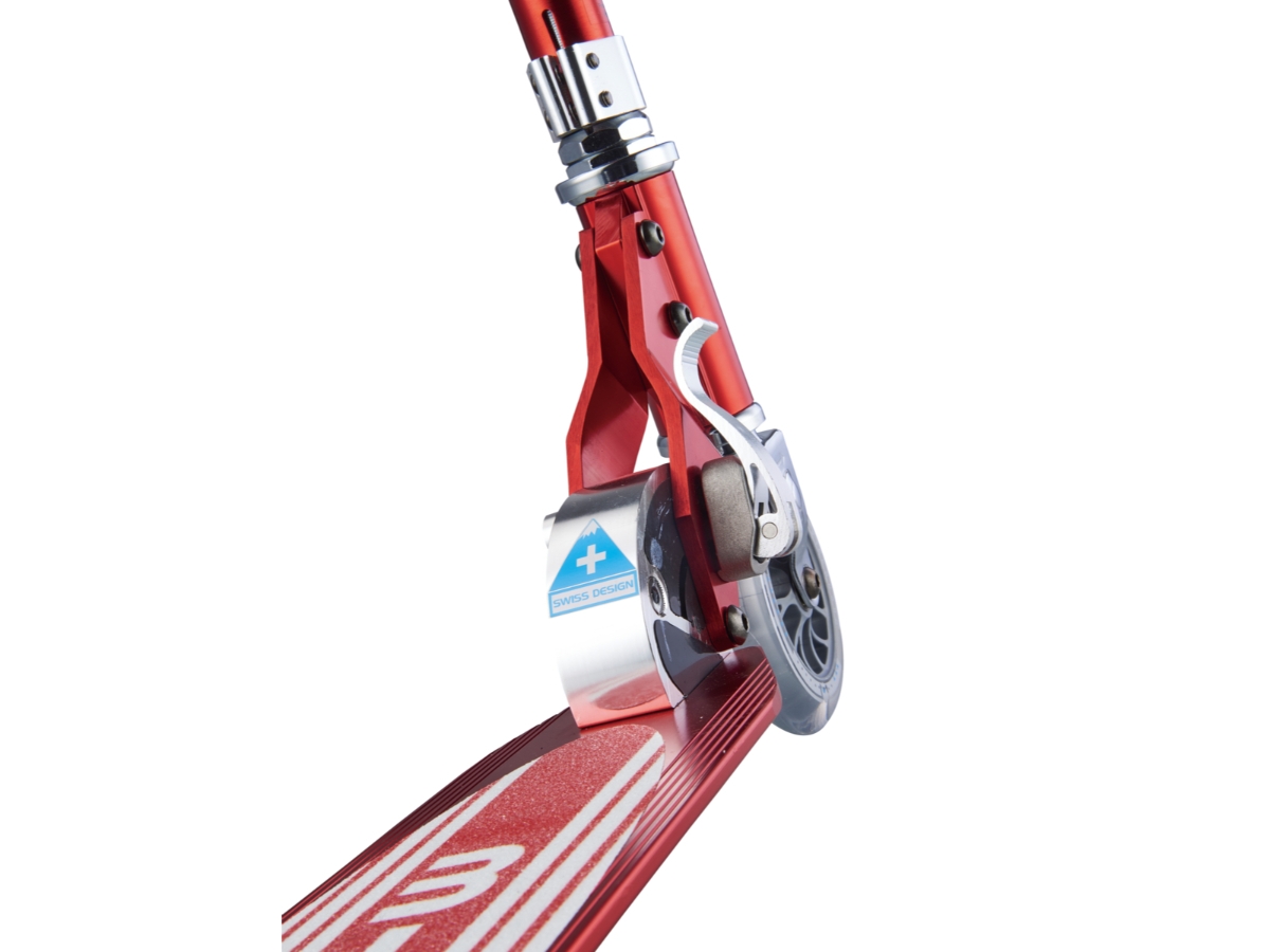 Micro Sprite retro strepen step - Rood