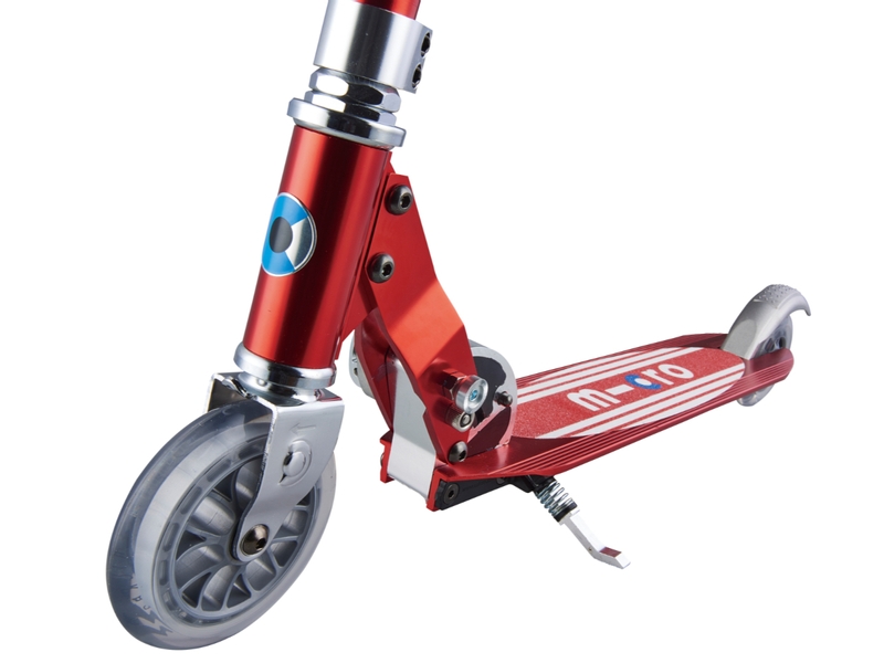 Micro Sprite retro strepen step - Rood