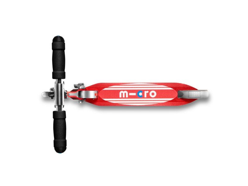 Micro Sprite retro strepen step - Rood