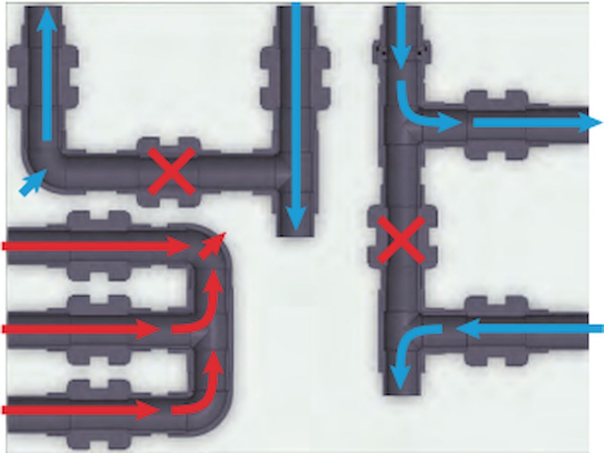 PVC installatiepaneel tbv desinfectiepanelen
