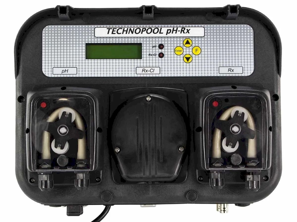 Technopool pH/RX (chloor+pH) desinfectiepaneel
