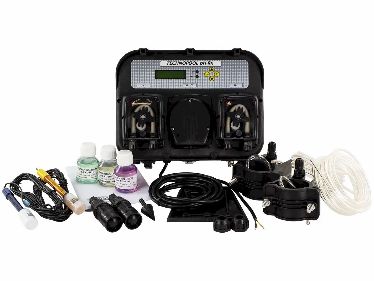 Technopool pH/RX (chloor+pH) desinfectiepaneel
