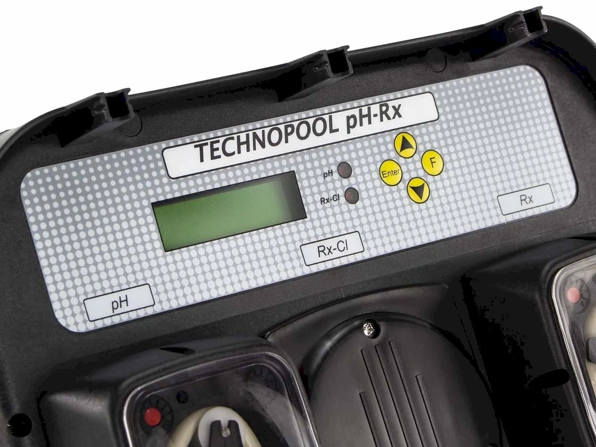 Technopool pH/RX (chloor+pH) desinfectiepaneel
