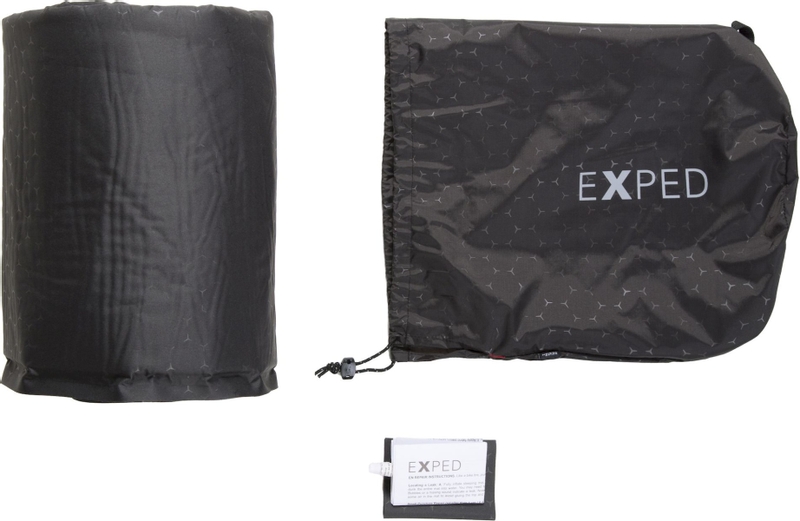 Exped SIM 3.8 LW slaapmat - Zwart opbergtas