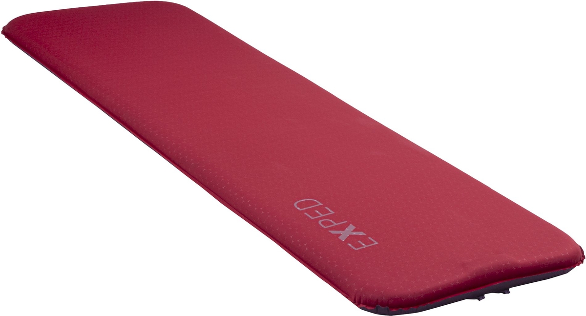 Exped SIM Comfort 5 M slaapmat - Robijnrood liggend