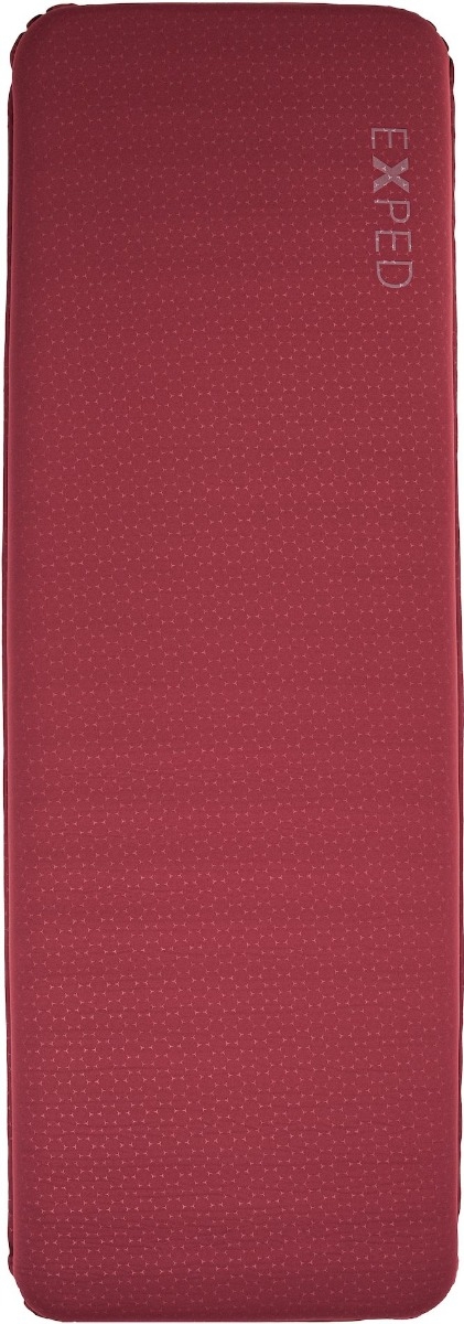 Exped SIM Comfort 7.5 LW slaapmat - Robijnrood staand