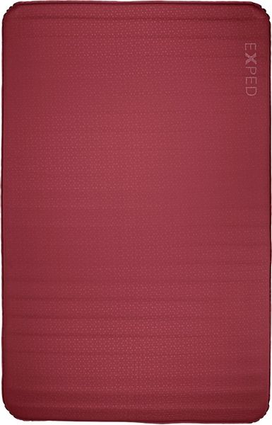 Exped SIM Comfort Duo 7.5 slaapmat - Robijnrood staand