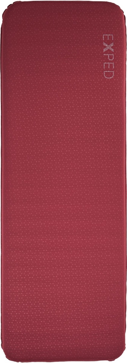 Exped SIM Comfort 10 LW slaapmat - Robijnrood staand