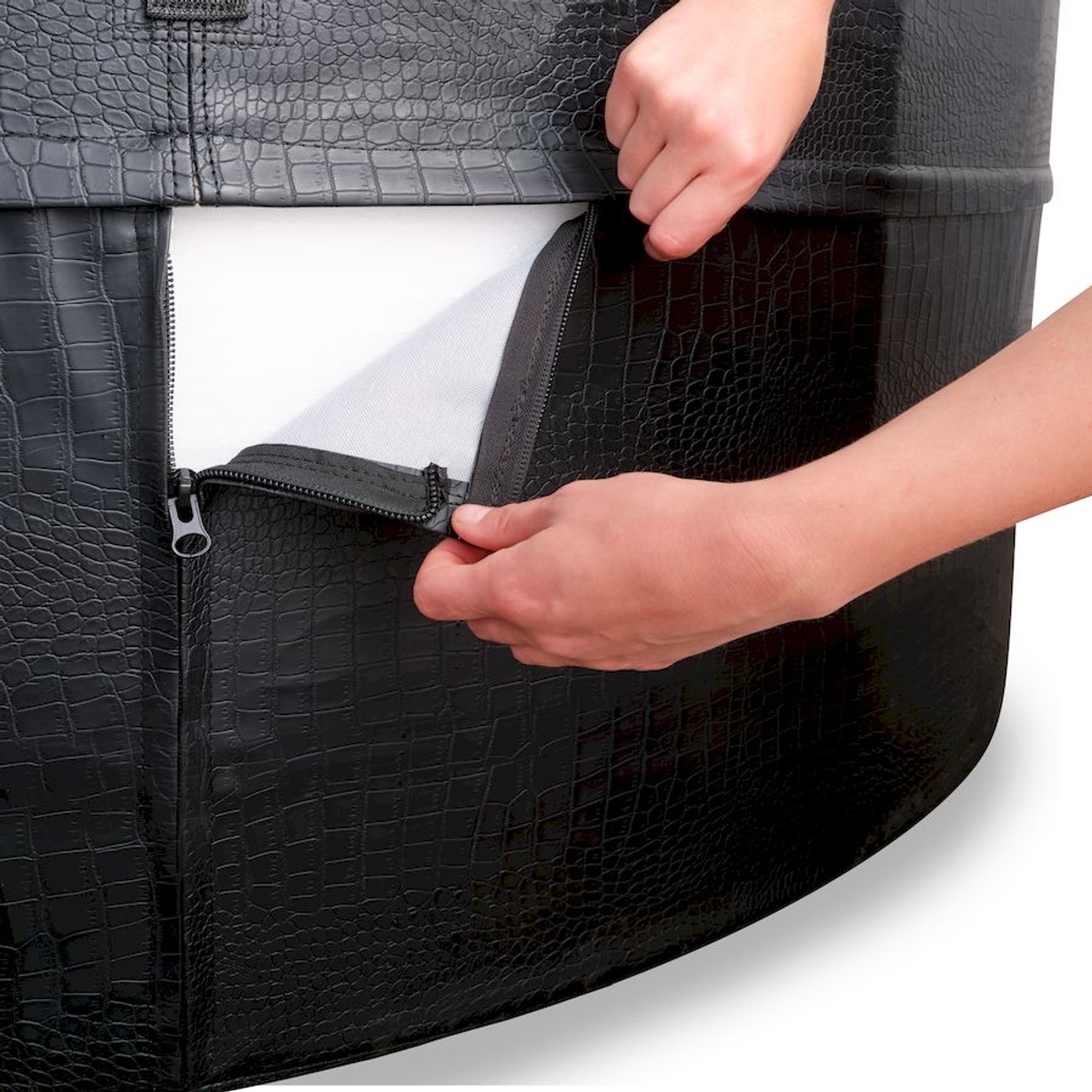 EXIT Leather Premium opbouw spa - 6 persoons materiaal