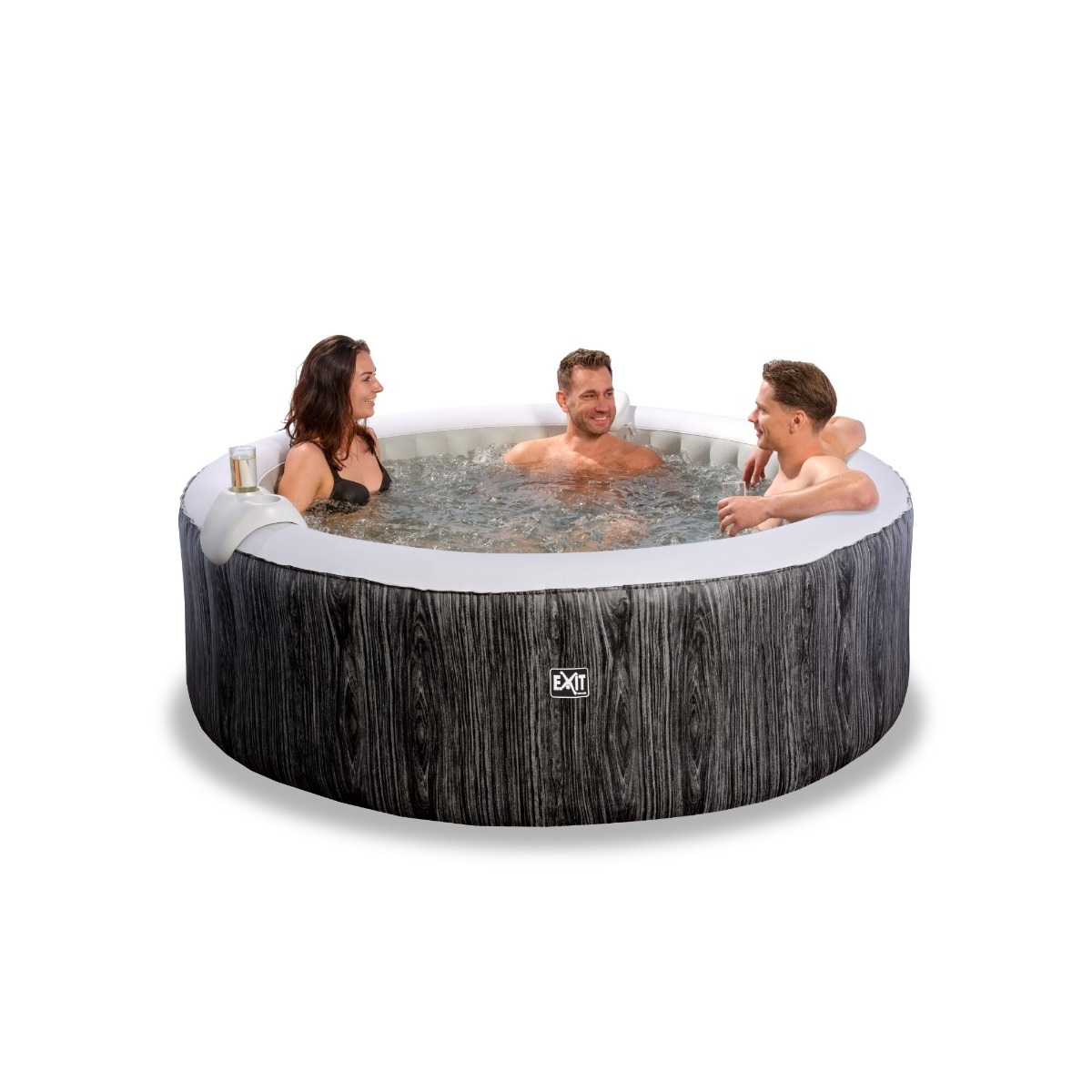 EXIT Hoofdsteun en bekerhouder voor opblaasbare spa op spa