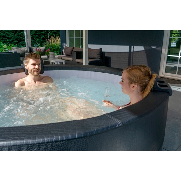 EXIT Hoofdsteun en bekerhouder voor Leather Premium opbouw spa duo tuin