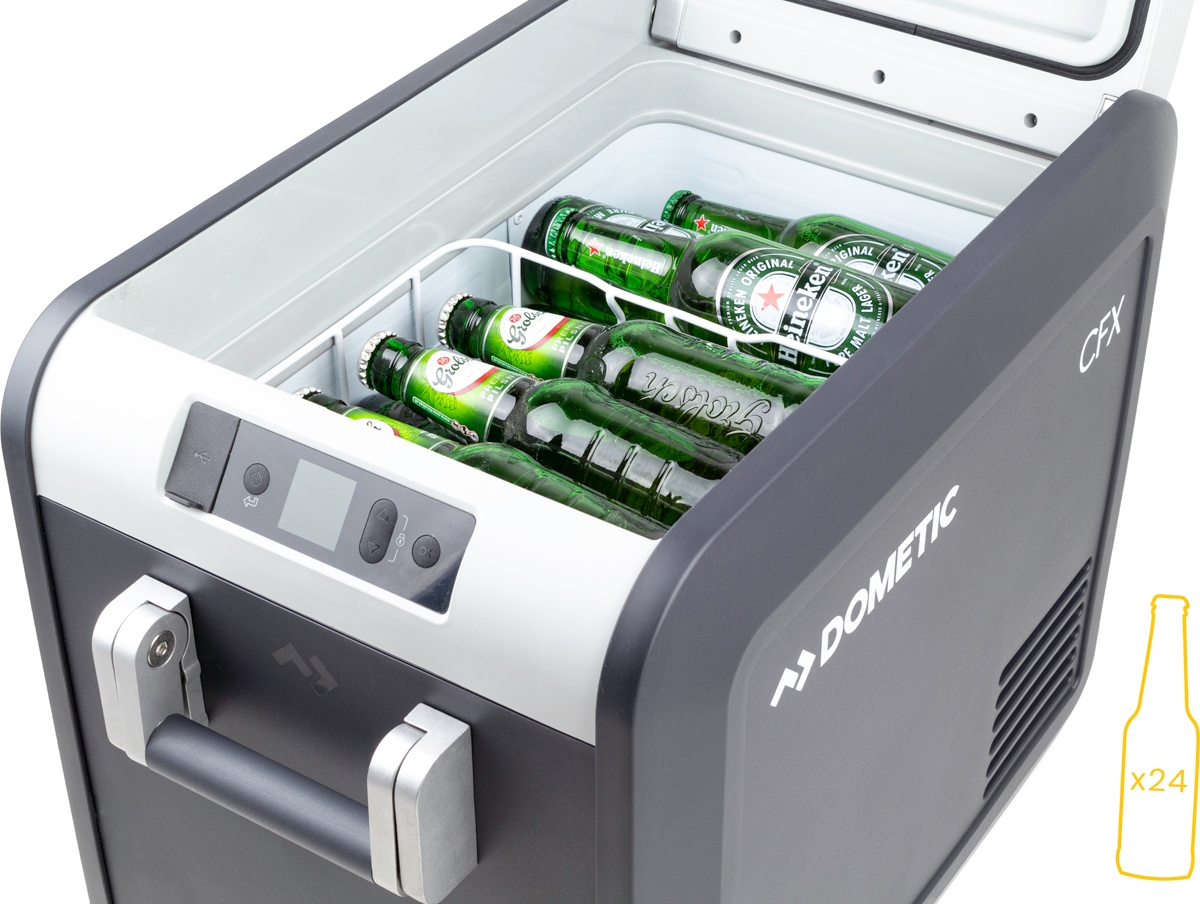 Dometic CFX3 25 compressor koelbox - 25 liter + Dometic PLB40 draagbare Lithiumaccu - 40Ah