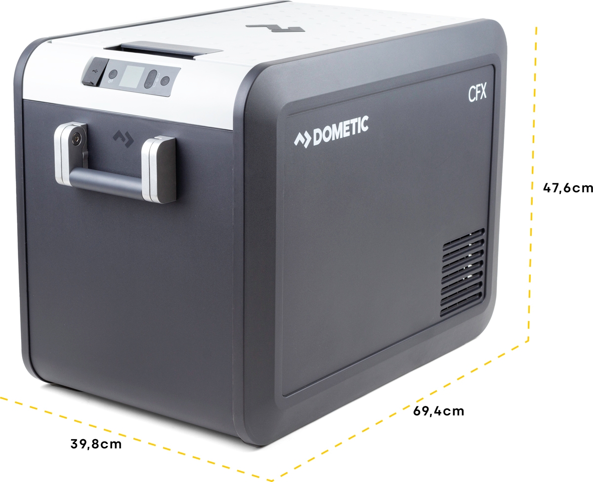 Dometic CFX3 45 compressor koelbox - 40 liter + Dometic PLB40 draagbare Lithiumaccu - 40Ah