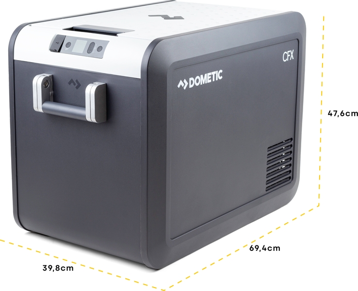 Dometic CFX3 45 compressor koelbox - 40 liter + Dometic PLB40 draagbare Lithiumaccu - 40Ah