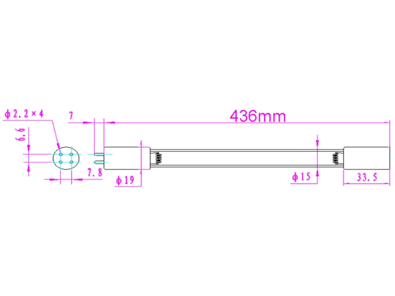 Blue Lagoon UV-C lamp 42 watt