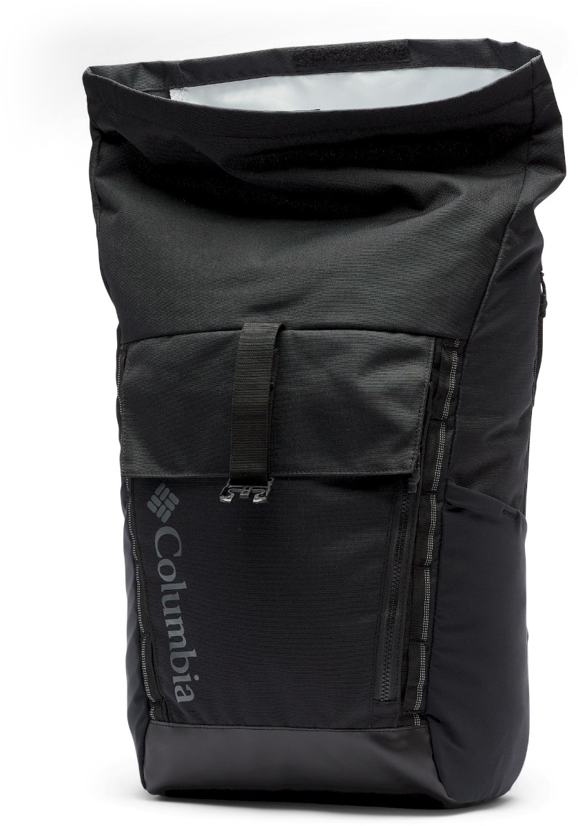 Convey™ II 27L Rolltop Rugzak Zwart open