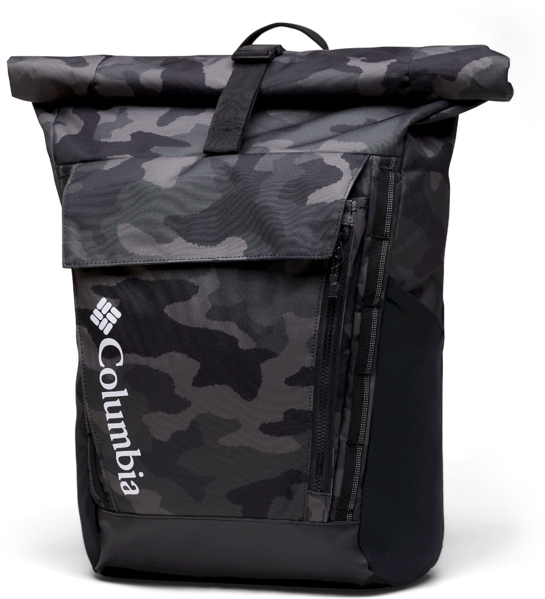 Columbia Convey II 27L Rolltop dagrugzak Camouflage voorkant