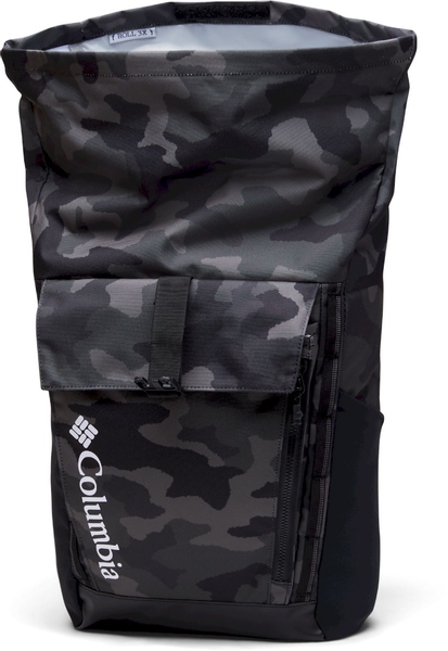 Columbia Convey II 27L Rolltop dagrugzak Camouflage open