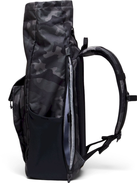 Columbia Convey II 27L Rolltop dagrugzak Camouflage zijvak