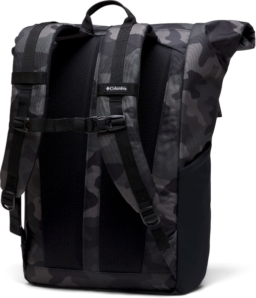 Columbia Convey II 27L Rolltop dagrugzak Camouflage achterkant