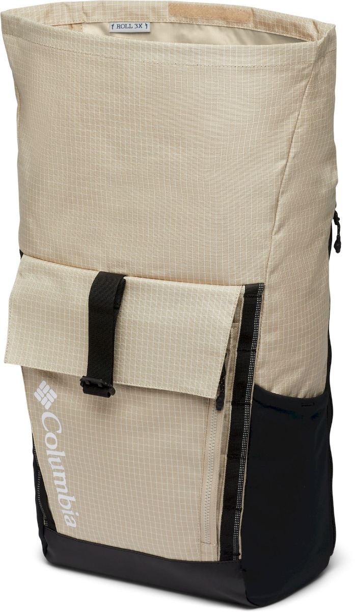 Convey™ II 27L Rolltop Rugzak Zand open