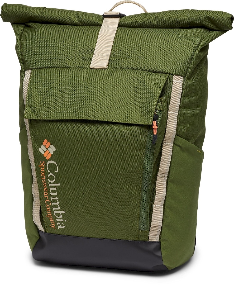 Columbia Convey II 27L Rolltop dagrugzak Groen voorkant