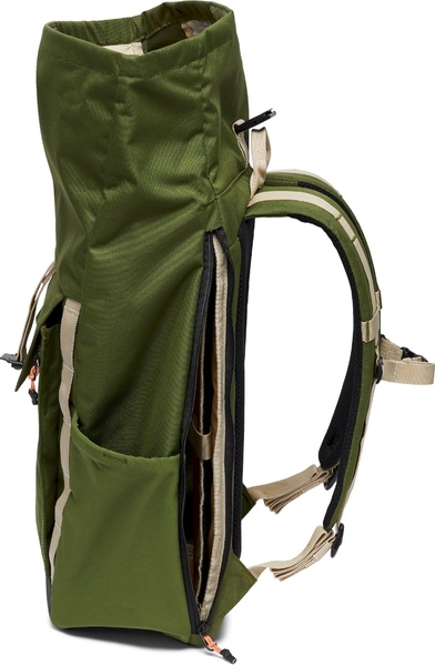 Columbia Convey II 27L Rolltop dagrugzak Groen zijvak