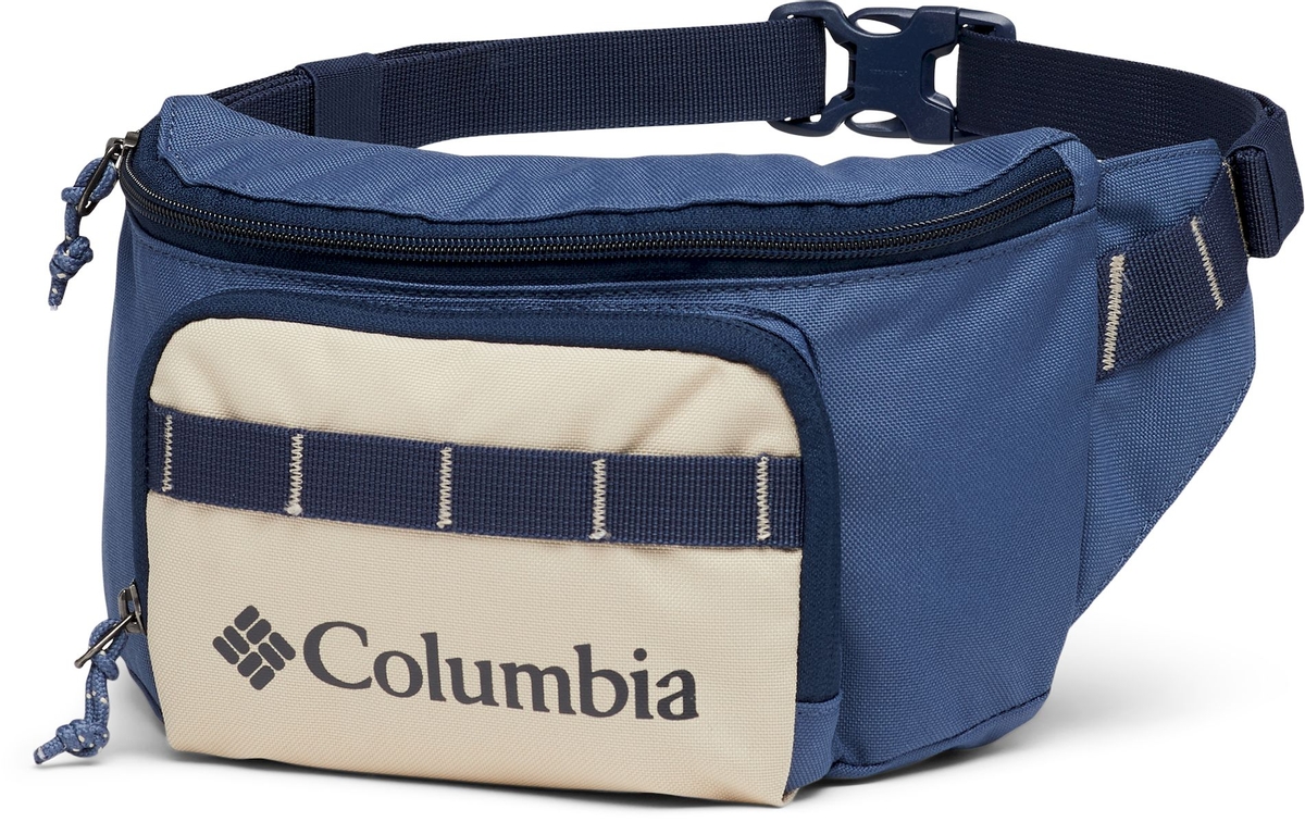 Columbia Zigzag Heuptas Blauw voorkant