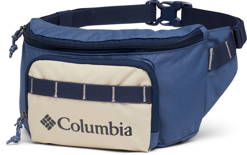 Columbia Zigzag Heuptas Blauw voorkant