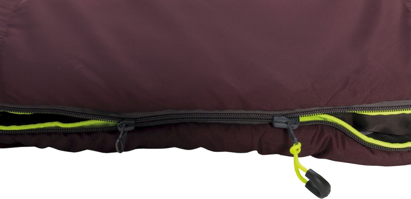 Outwell Campion Lux slaapzak - Aubergine Rood