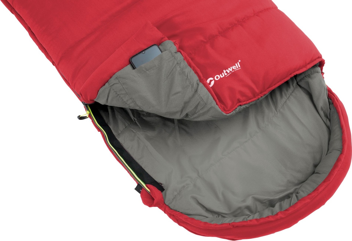 Outwell Campion kinderslaapzak - Rood