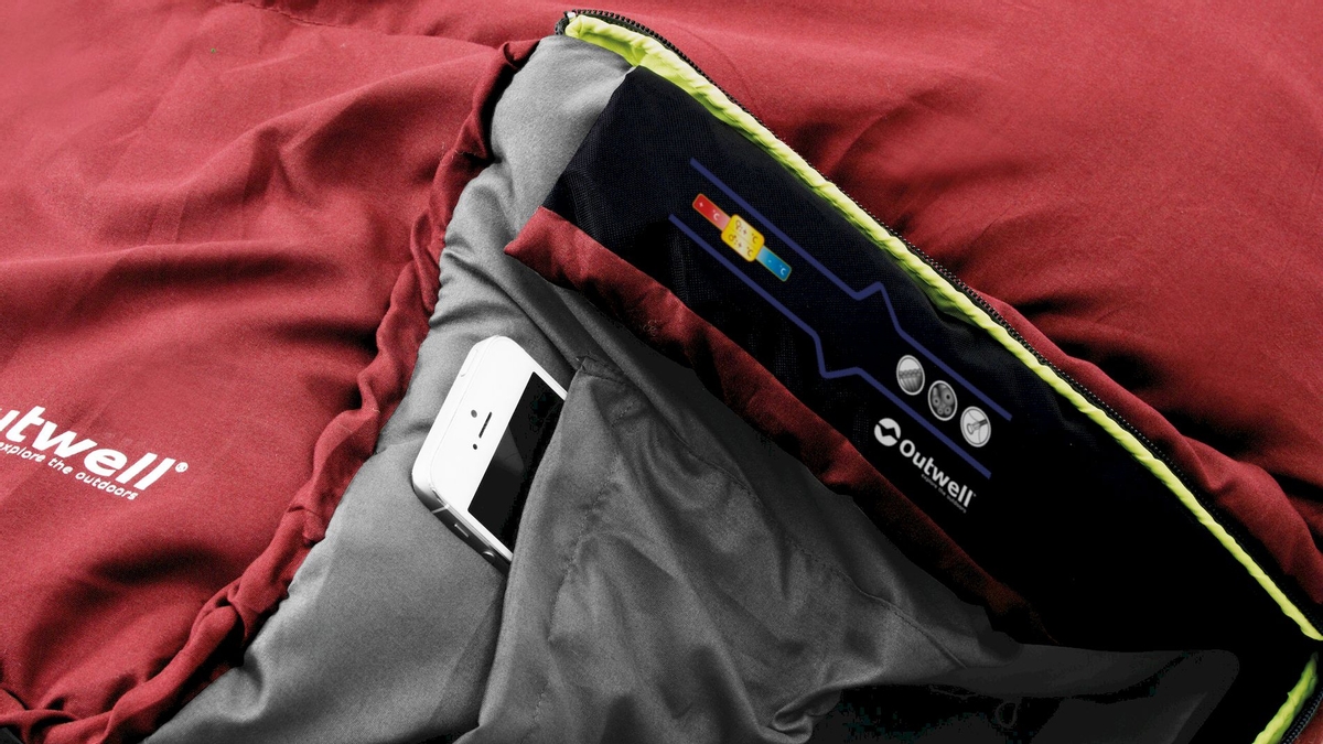 Outwell Campion kinderslaapzak - Rood