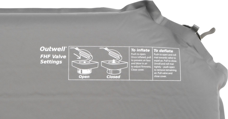 Outwell Sleepin Single 5 zelfopblaasbare slaapmat - Zwart